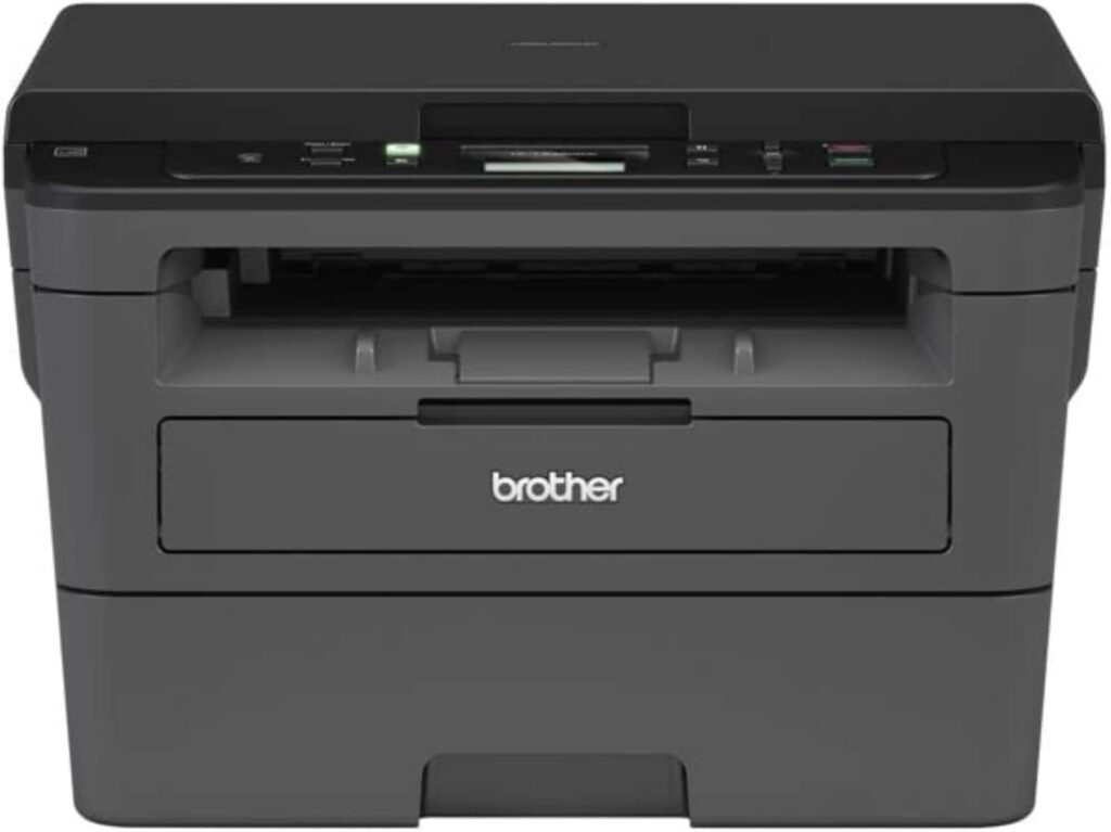 Brother Compact Monochrome Laser Printer, HLL2390DW, Convenient Flatbed Copy  Scan, Wireless Printing, Duplex Two-Sided Printing, Amazon Dash Replenishment Enabled