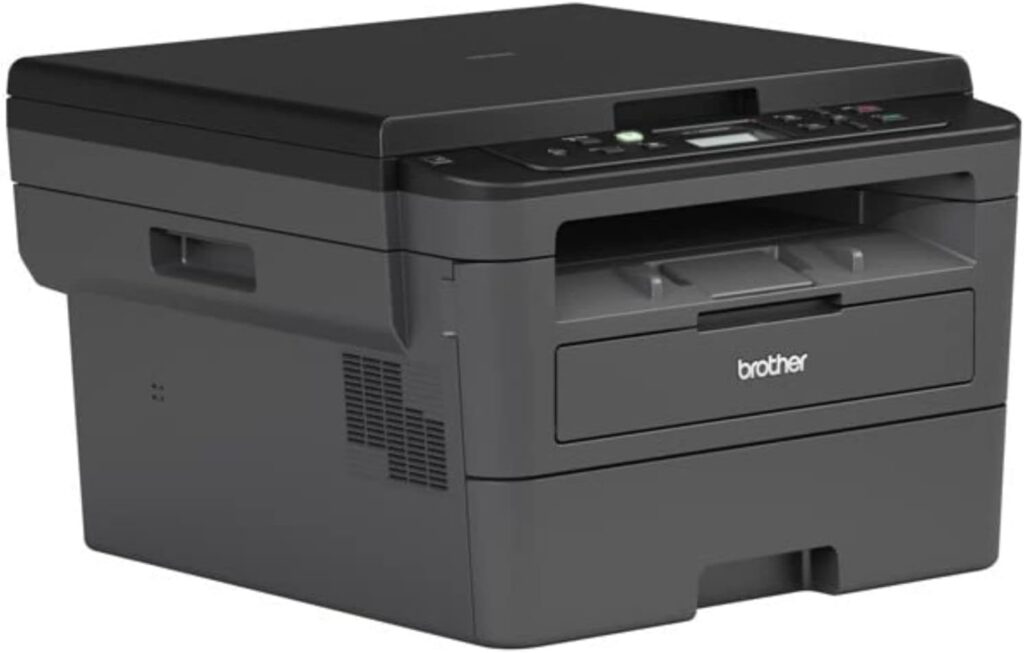 Brother Compact Monochrome Laser Printer, HLL2390DW, Convenient Flatbed Copy  Scan, Wireless Printing, Duplex Two-Sided Printing, Amazon Dash Replenishment Enabled