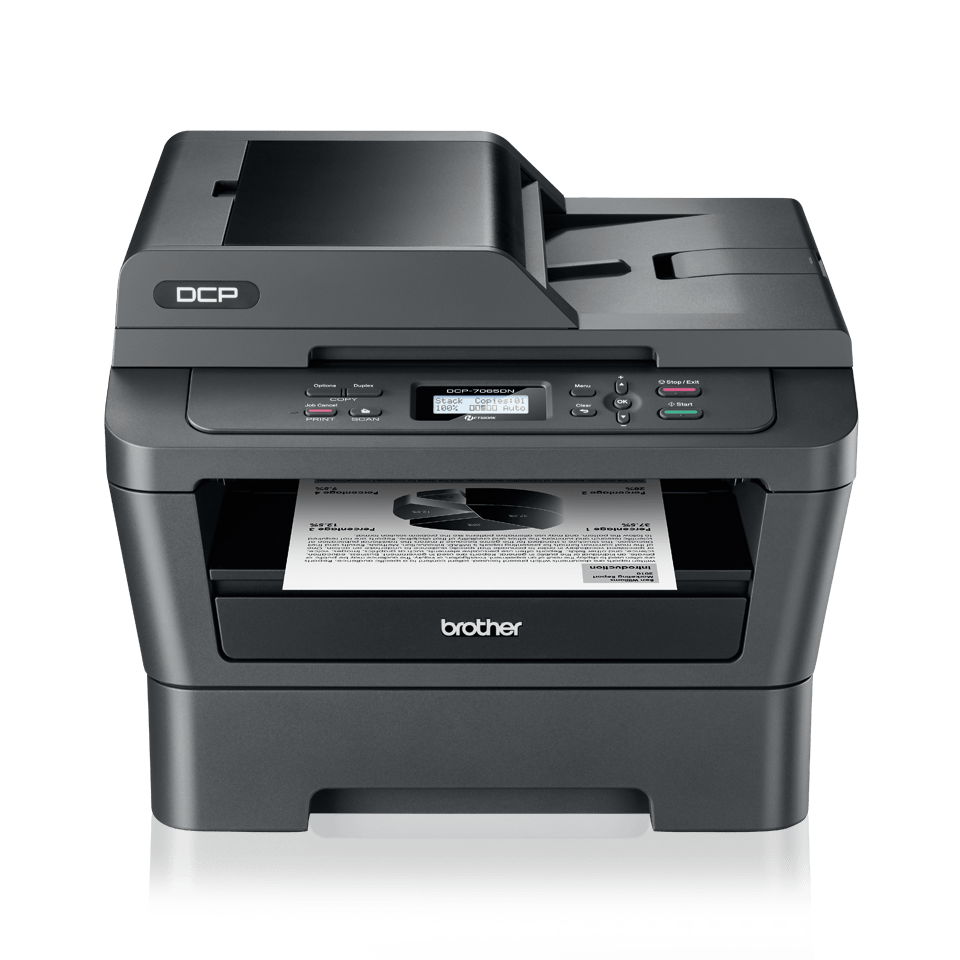 Brother Printer DCP7065DN Monochrome Laser Multi-Function Copier