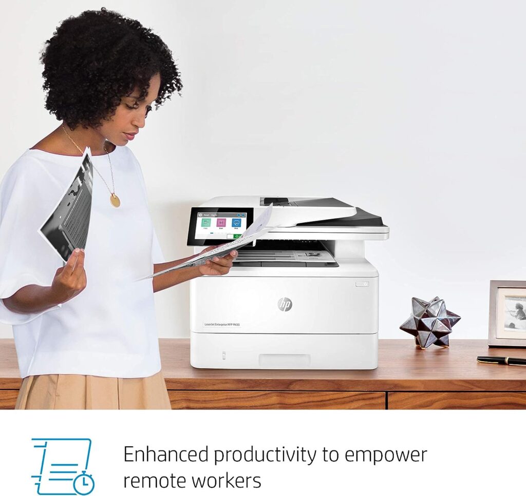 HP LaserJet Enterprise M430f Multifunction Monochrome Duplex Printer (3PZ55A) (Renewed)